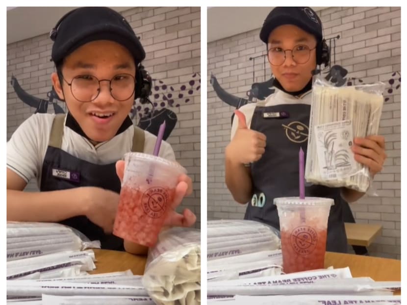 Azmey earned praise from social media users for cleverly promoting the brand through his tutorial rice straw video.