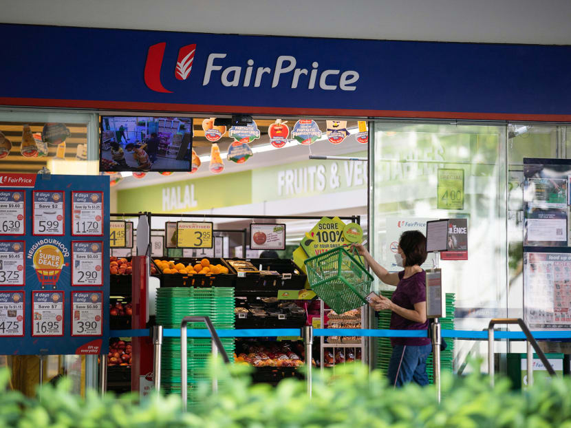 Supermarket chain NTUC FairPrice says its stores are typically busier towards the second half of the week.