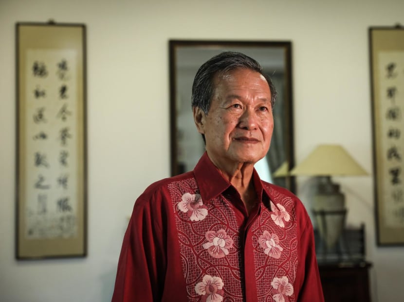 Mr Tan Kin Lian pictured in his home on Aug 19, 2023. 