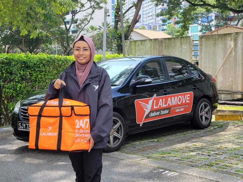 Despite her initial scepticism, Juliana Jorimi quickly found a sense of empowerment working as a delivery driver to provide for her kids.