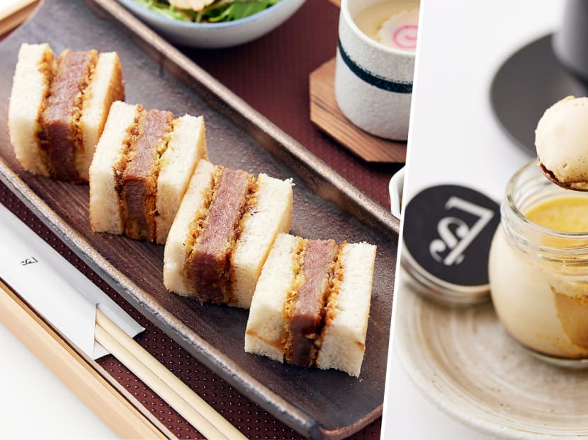 Chic Japanese Cafe Serves Wagyu Katsu Sandwich & Pretty Desserts In Tiong Bahru