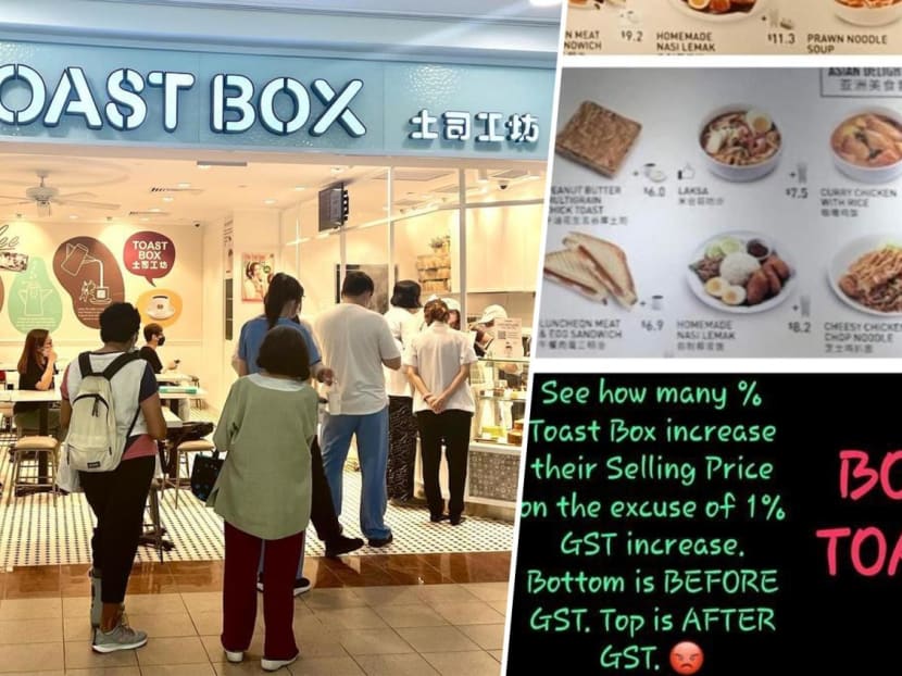 Viral Circulated Photo Urges ‘Boycott’ Of Toast Box For Alleged Steep Price Hike After GST Increase